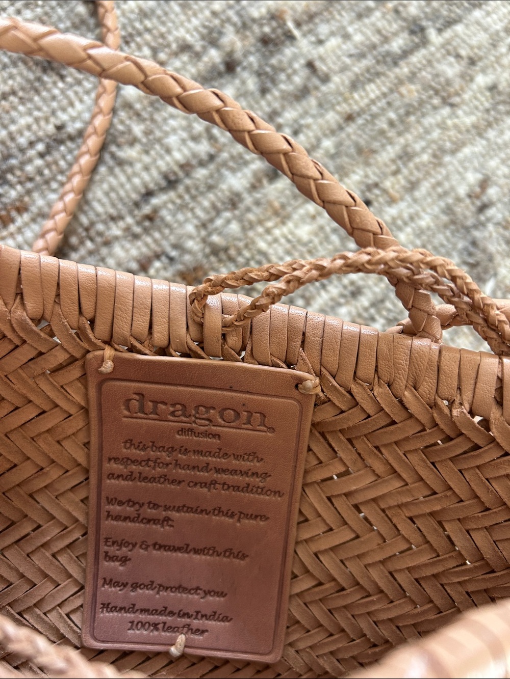 Dragon Diffusion Minsu Crossbody Bag - Natural - Picture 10 of 10